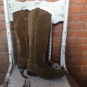 Frye Melissa suede boots women size 8